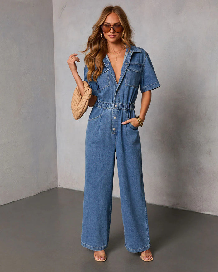 Eclipse Jumpsuit - Dark Blue