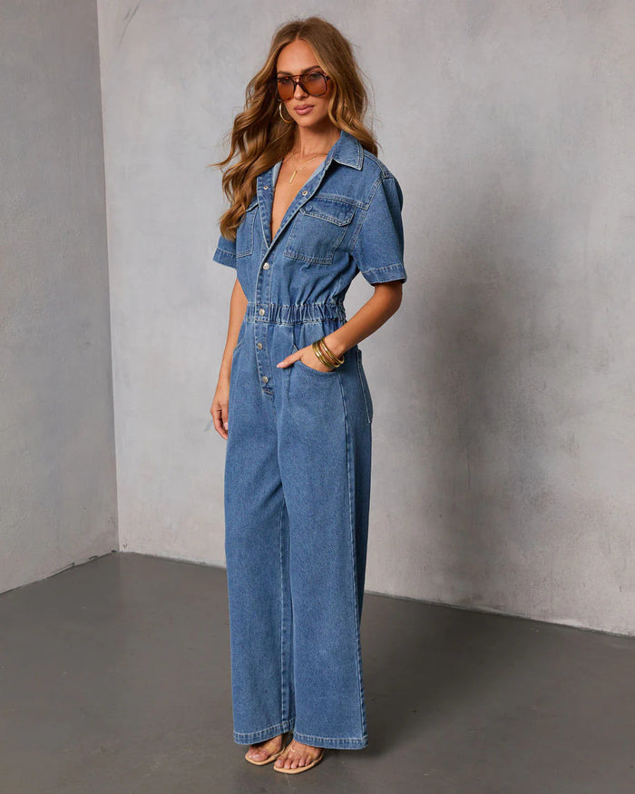 Eclipse Jumpsuit - Dark Blue