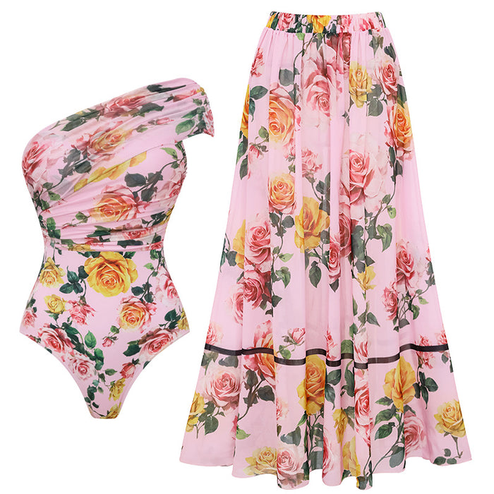 Edith Swimsuit Set - Pink