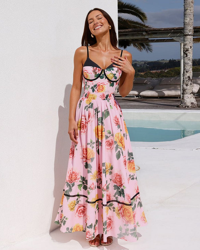 Edith Swimsuit Set - Pink