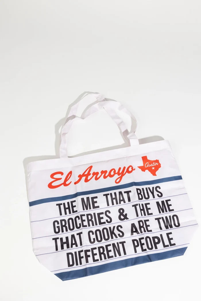 El Arroyo Marquee Tote Bag - Two Different People - Deer Creek Mercantile