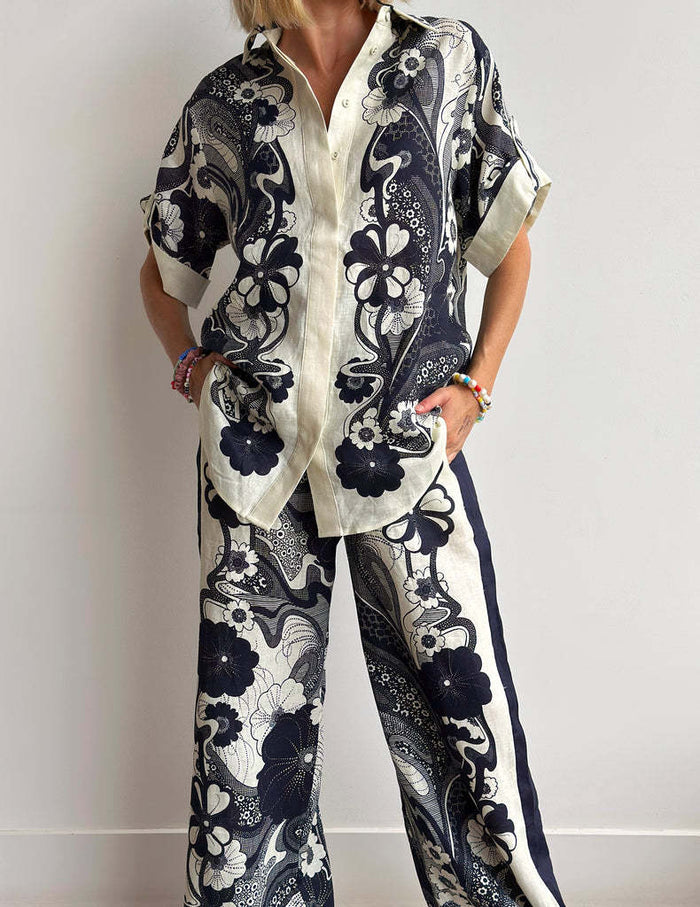 Elina Co ord Set - Black