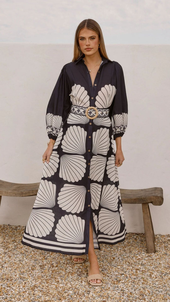 Elka Maxi Dress - Black