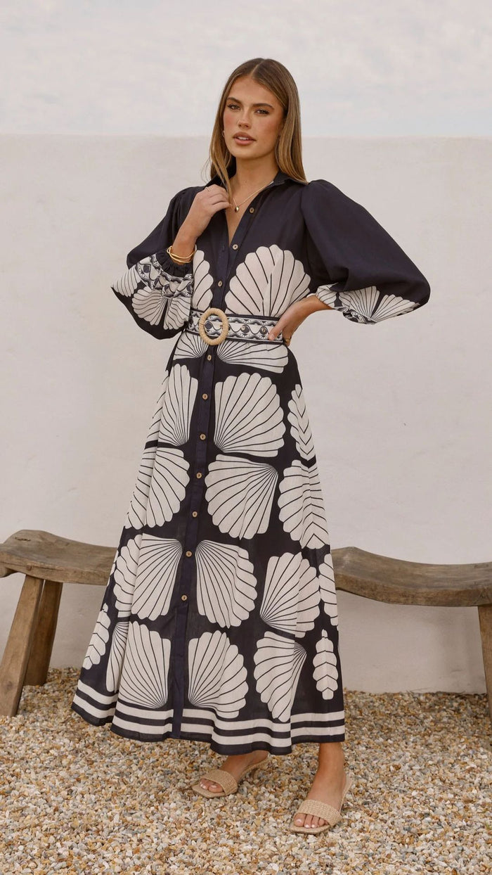 Elka Maxi Dress - Black