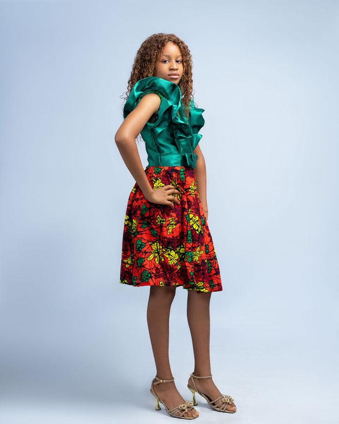 Ella Teen Girls African Dress