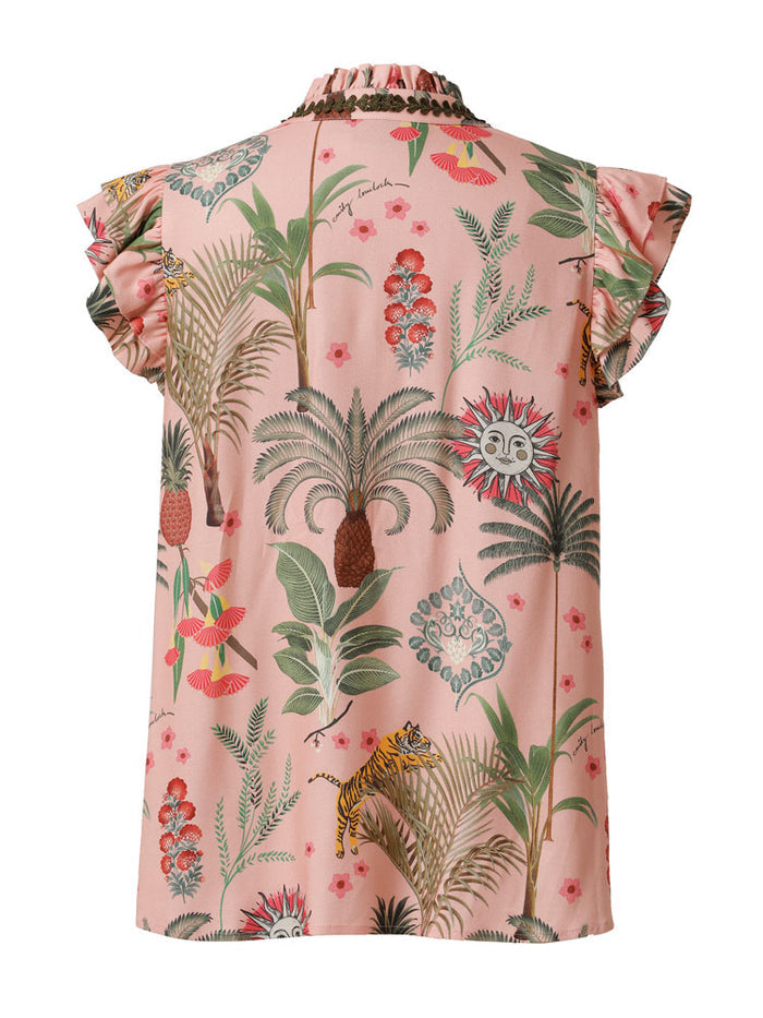 Emily Lovelock Megan Top Veiled Rose