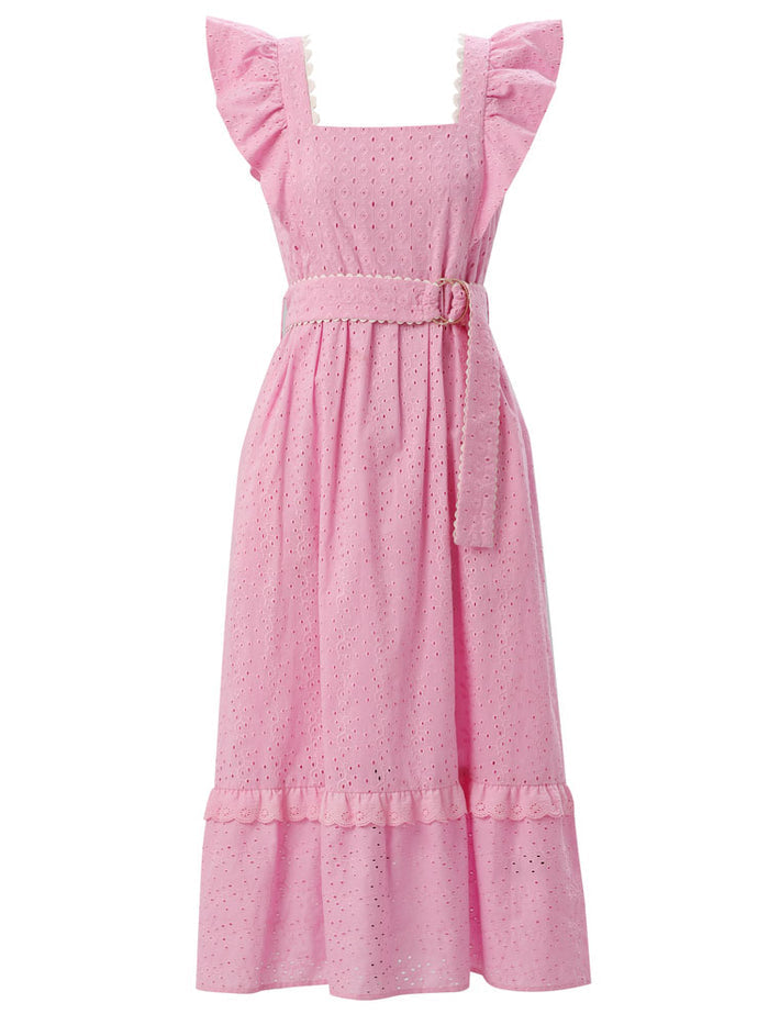 Emily Lovelock Patricia Dress Fondant Pink