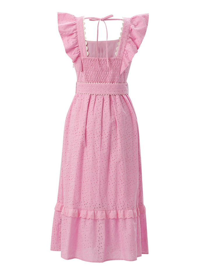 Emily Lovelock Patricia Dress Fondant Pink