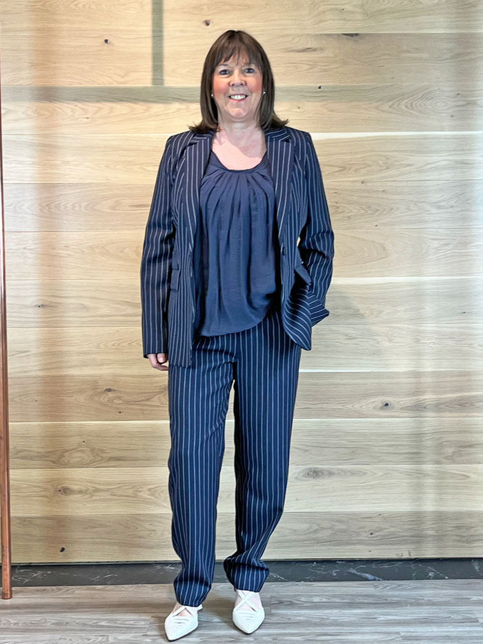 Emme Marella Anello Jacket Midnight Blue