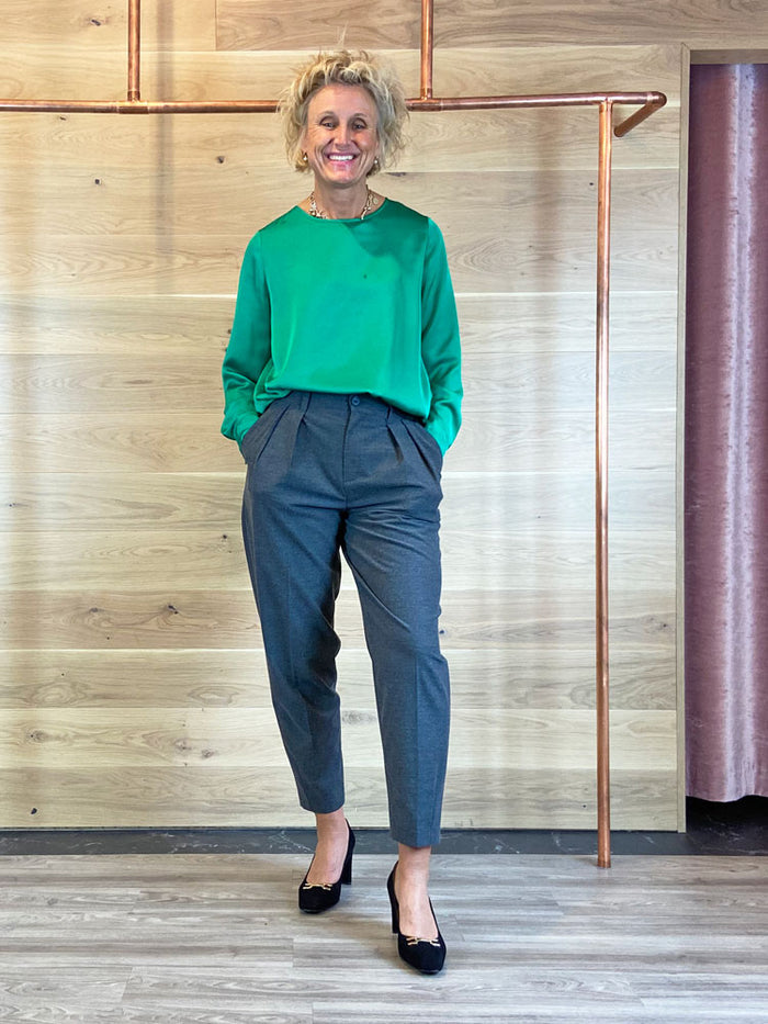 Emme Marella Camma Shirt Green