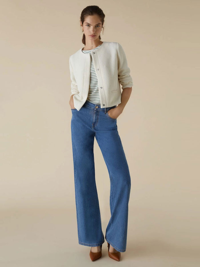 Emme Marella Cuscus Jacket White