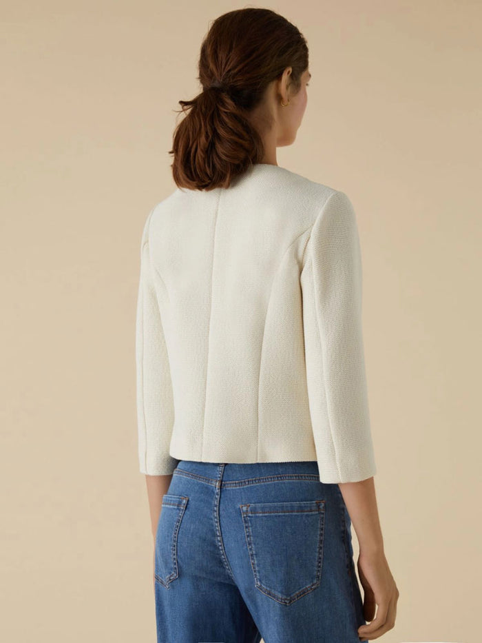Emme Marella Cuscus Jacket White