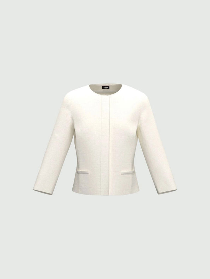 Emme Marella Cuscus Jacket White