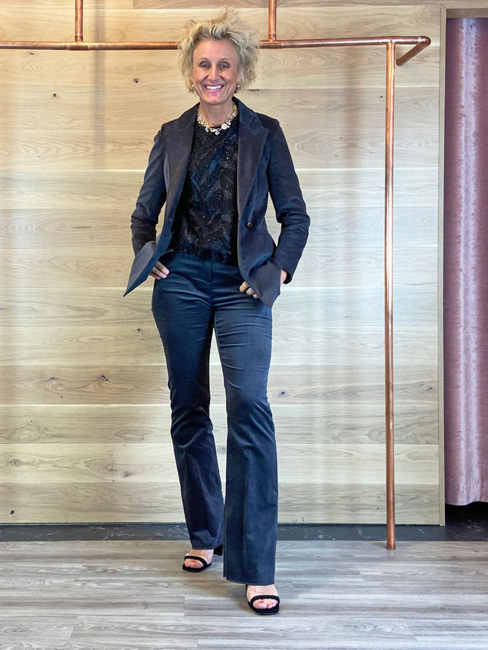 Emme Marella Lazise Jacket Dark Grey