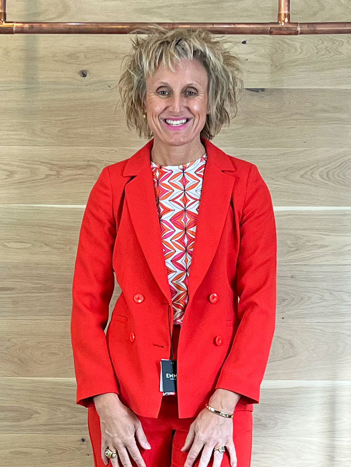 Emme Marella Osvaldo Jacket Red