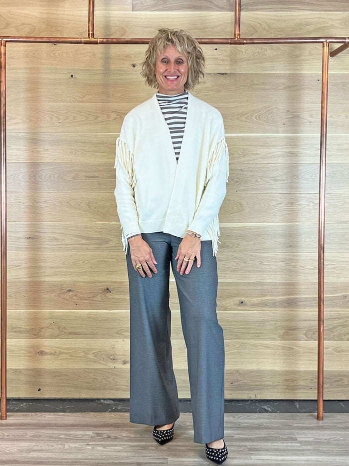 Emme Marella Ruema Cardigan White