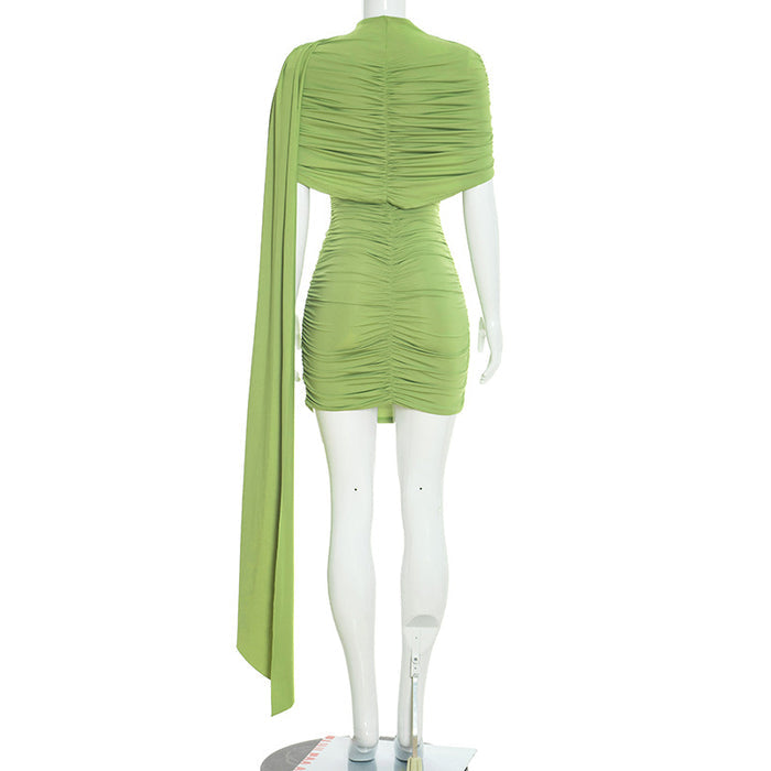 Estella Mini Bodycon Dress - Green