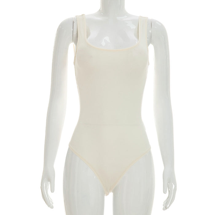 Ester Bodysuit with Cape - Apricot