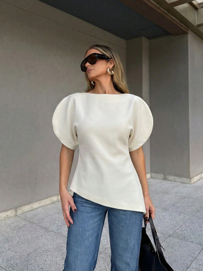 Ethel Top - Apricot