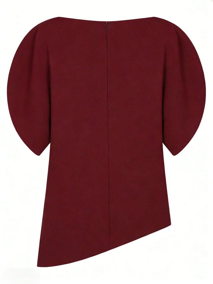 Ethel Top - Maroon