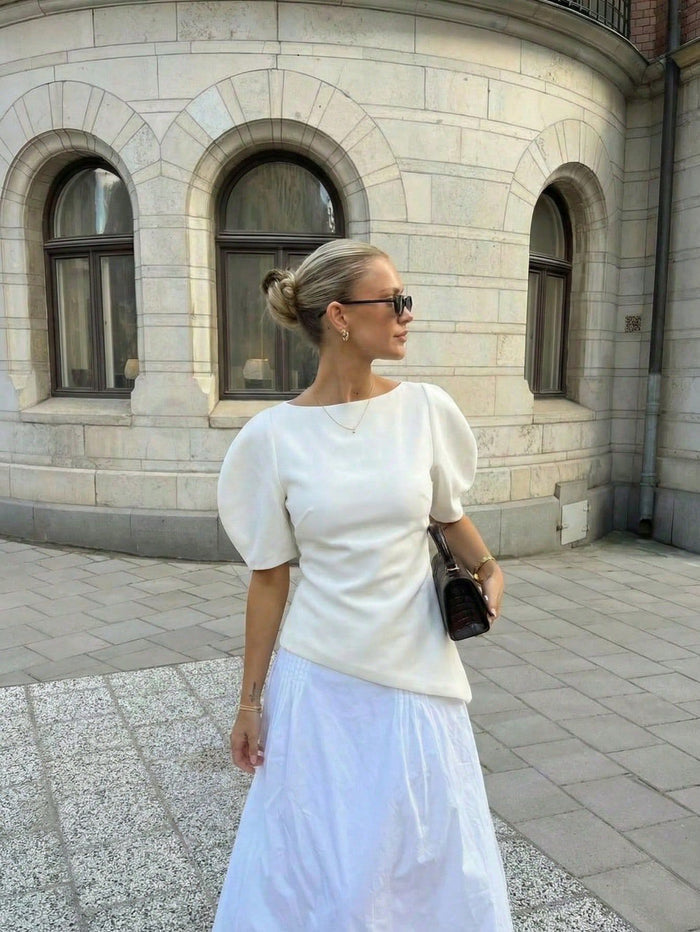 Ethel Top - White