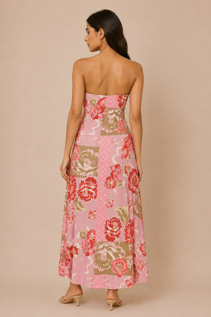 Etta Maxi Dress - Pink