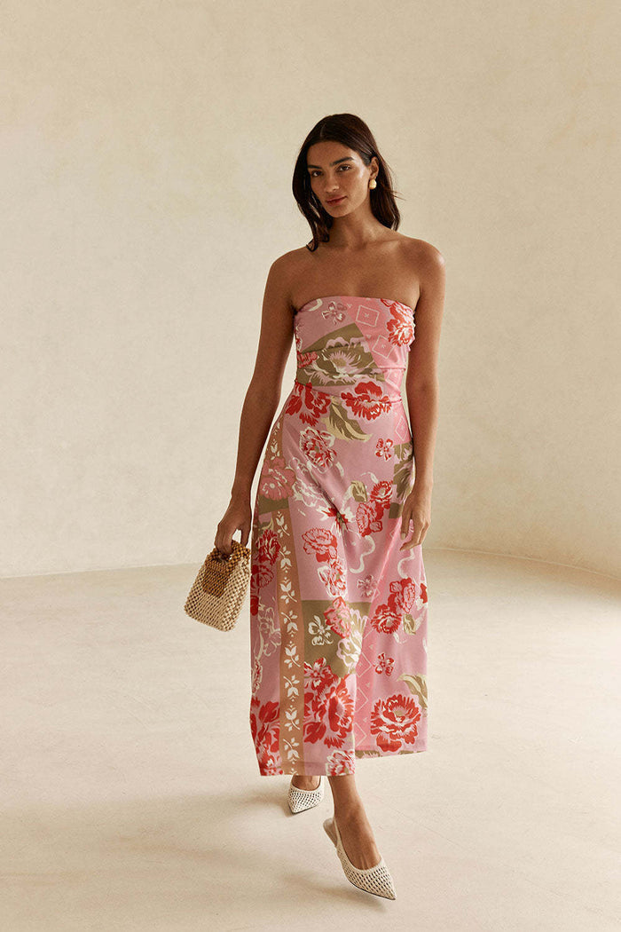 Etta Maxi Dress - Pink