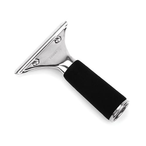 Ettore Stainless Squeegee Handle w/Rubber Grip - Windows101