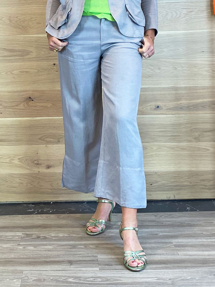 European Culture Trousers Grey