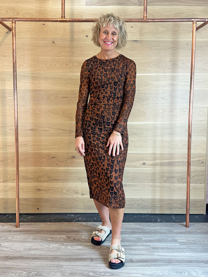 Fabienne Chapot Ashley Dress Leopard Print