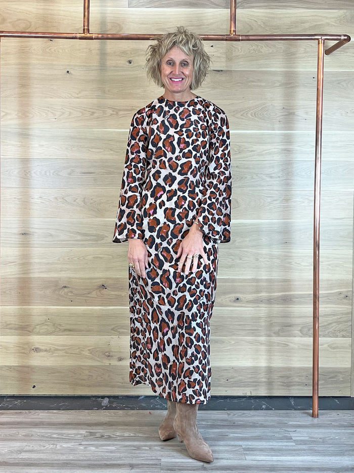 Fabienne Chapot Aurora Dress Leopard Queen