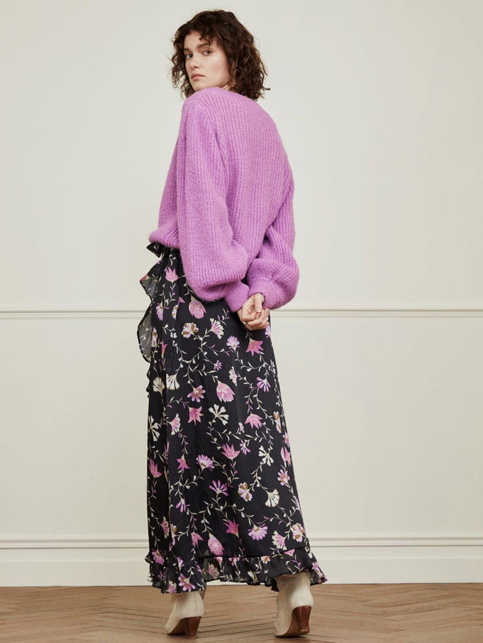 Fabienne Chapot Bobo Frill Cato Skirt Black
