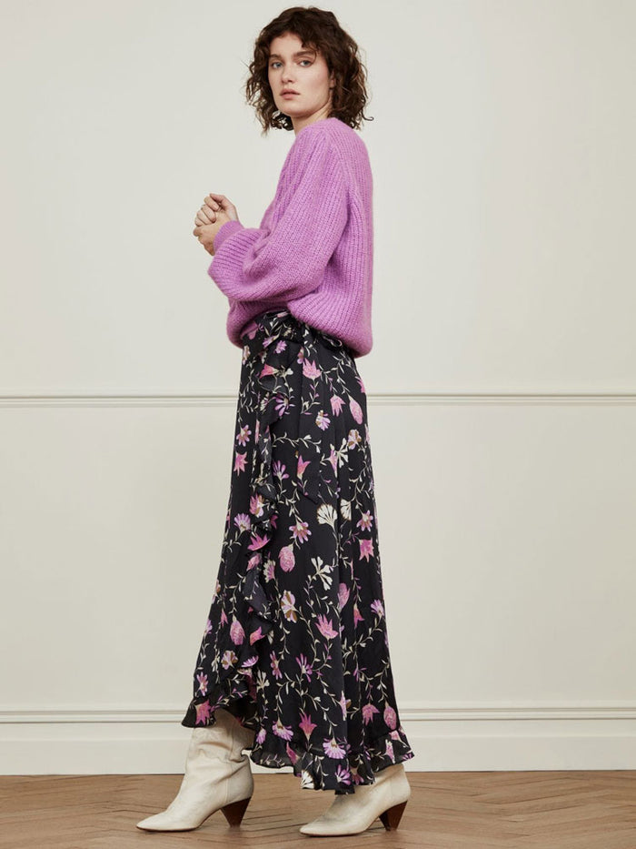 Fabienne Chapot Bobo Frill Cato Skirt Black