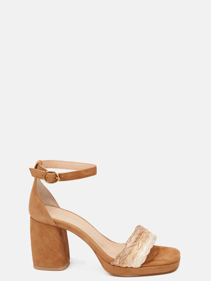 Fabienne Chapot Braidy Sandal Tan