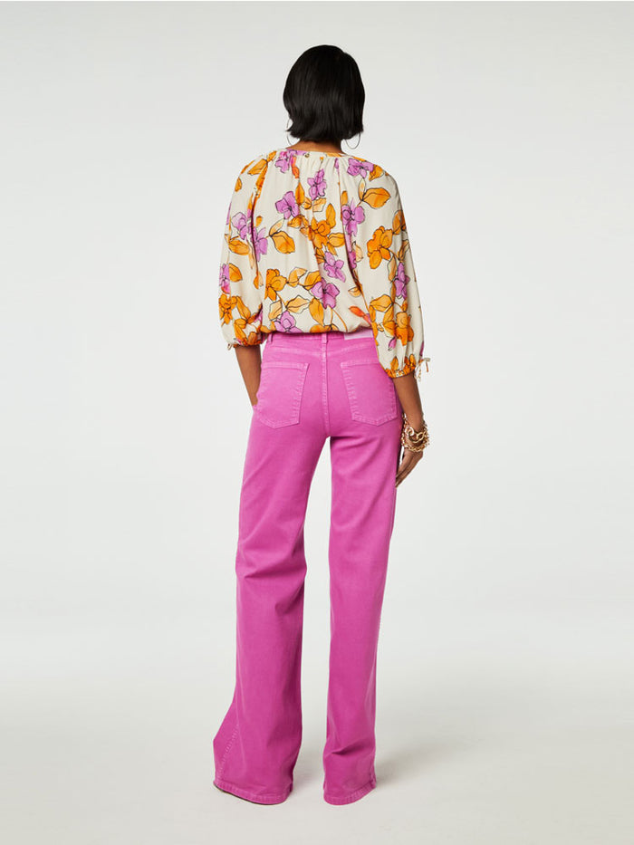 Fabienne Chapot Cooper Blouse Orchid Garden