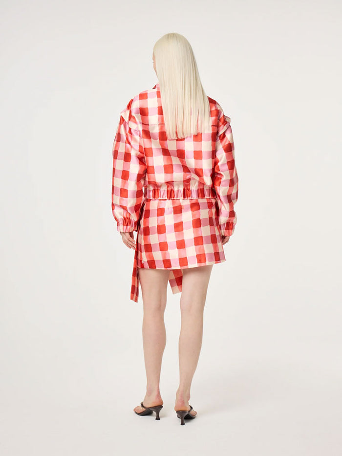 Fabienne Chapot Jay Jacket Tangerine Tango/Cosy White