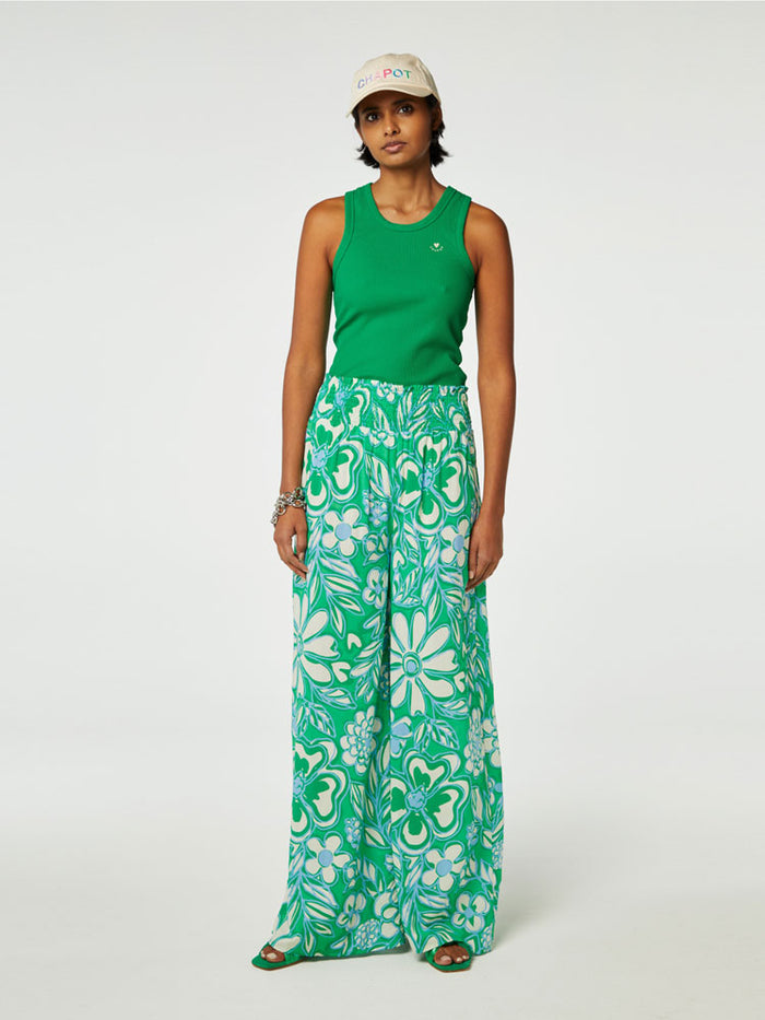 Fabienne Chapot Palapa Trousers Green Streisand