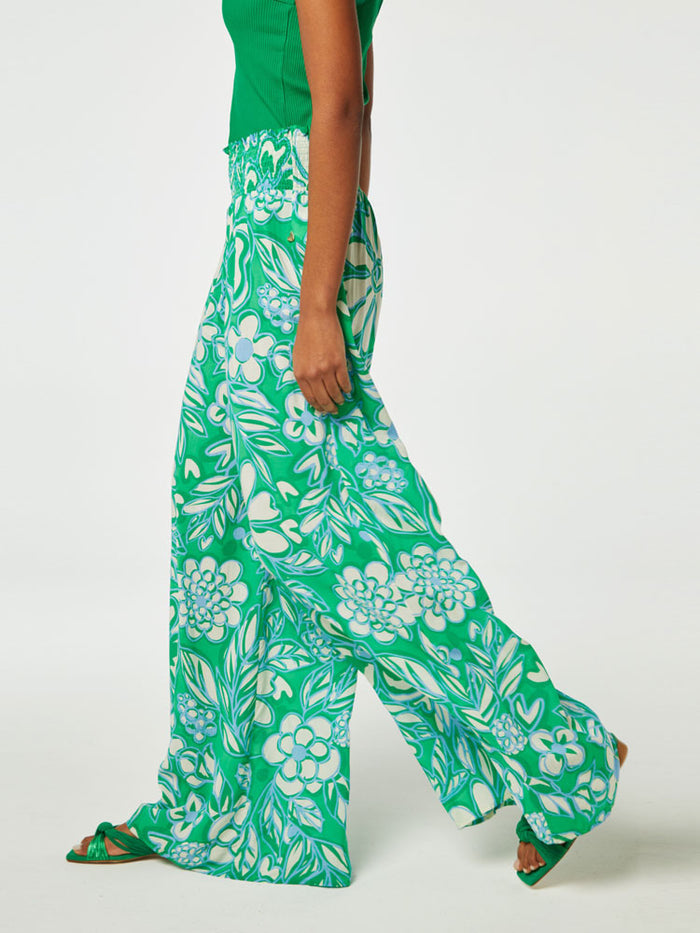 Fabienne Chapot Palapa Trousers Green Streisand