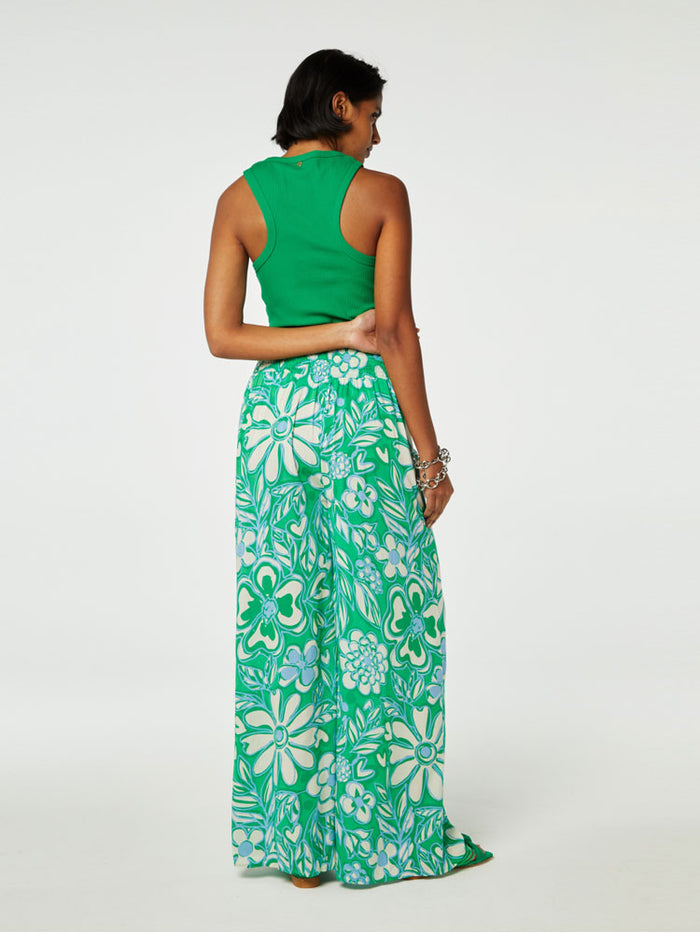 Fabienne Chapot Palapa Trousers Green Streisand