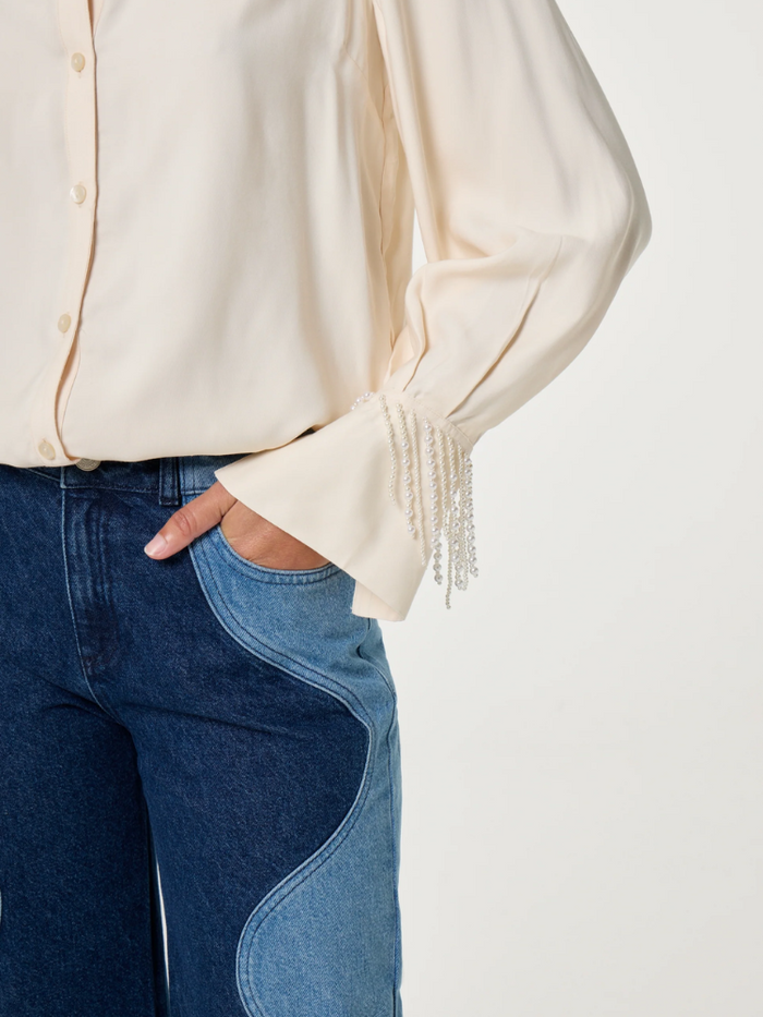 Fabienne Chapot Pearl Blouse Cosy White