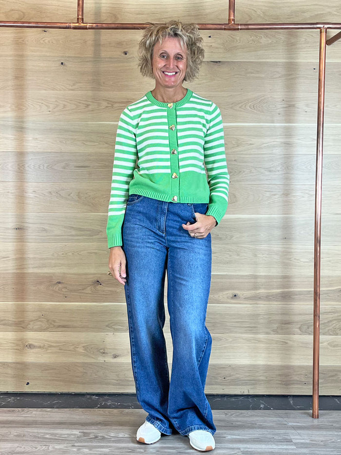 Fabienne Chapot Stine Cardigan Pea Green