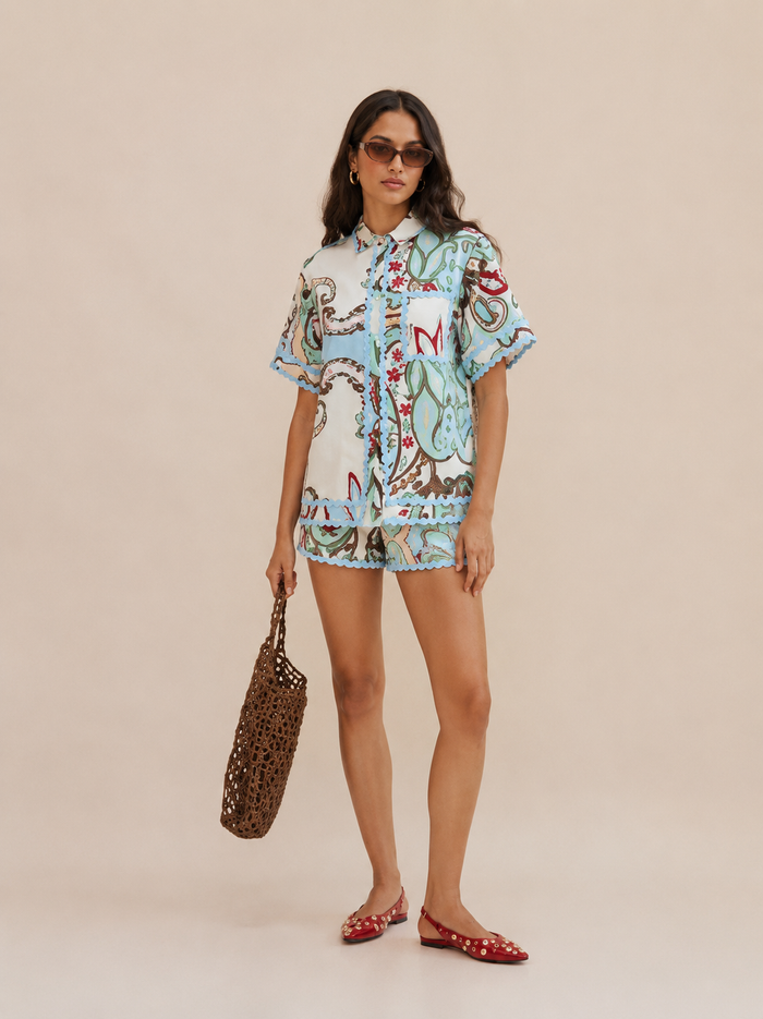 Fable Co ord Set - Blue