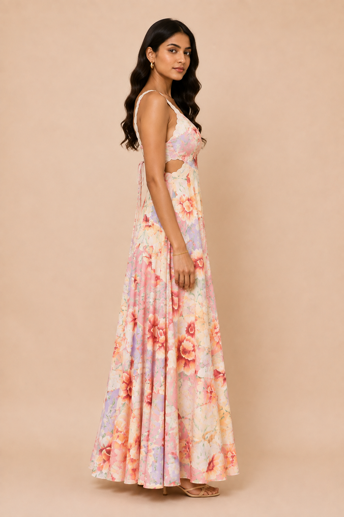 Fenn Maxi Dress - Pink