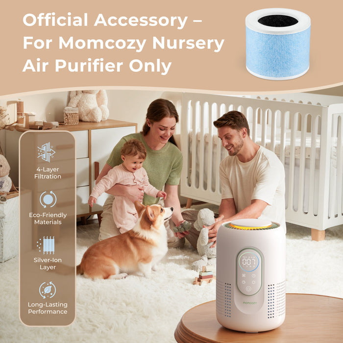 Filtre de remplacement pour purificateur d’air pour bébé Momcozy
