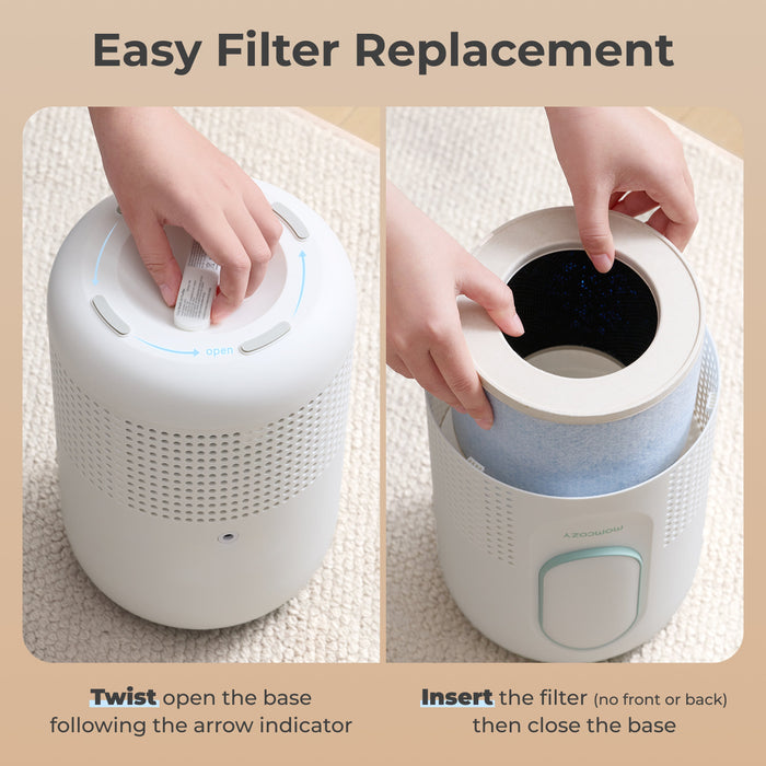Filtre de remplacement pour purificateur d’air pour bébé Momcozy
