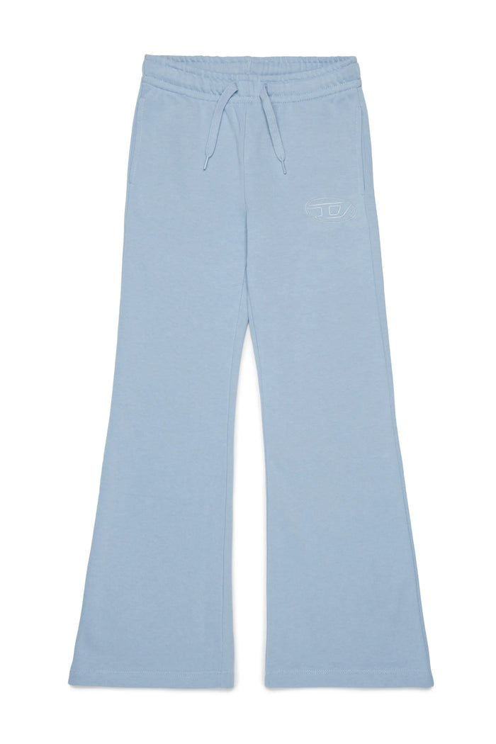 Flared sweatpants with Oval D logo