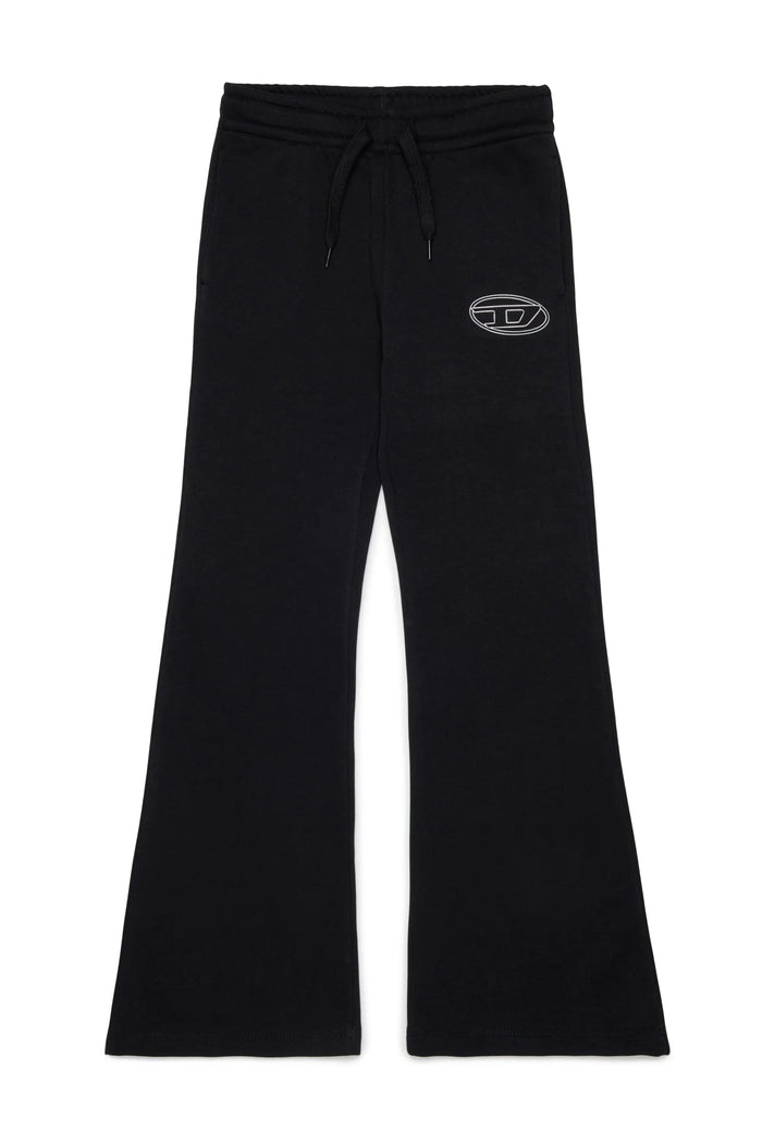 Flared sweatpants with Oval D logo