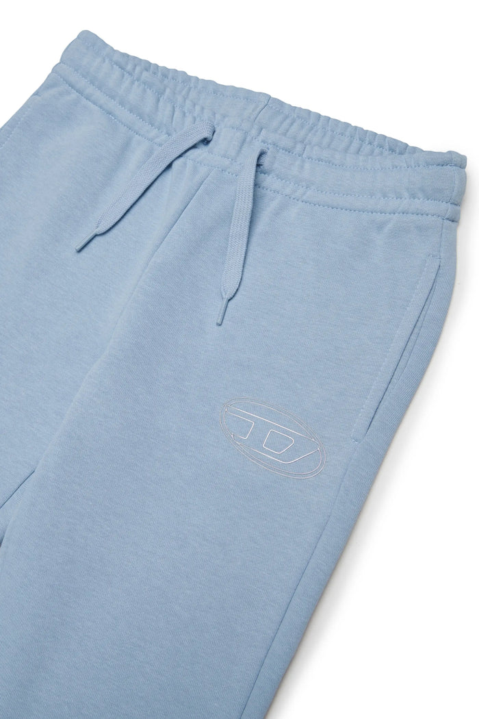 Flared sweatpants with Oval D logo