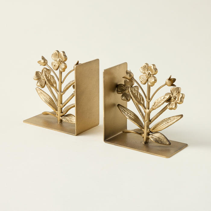 Flower Bookends