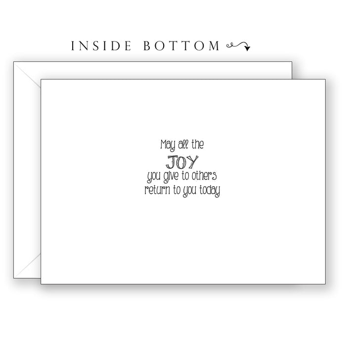 Flowers - Birthday Card